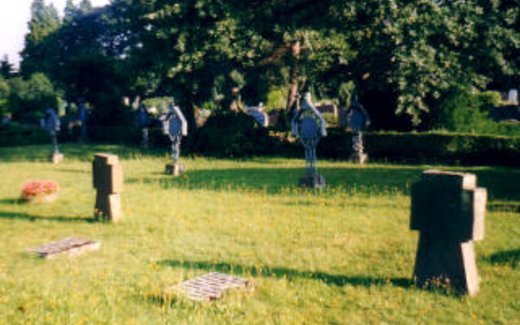 Ansicht der Kriegsgräberstätte Bad Honnef-Neuer Friedhof