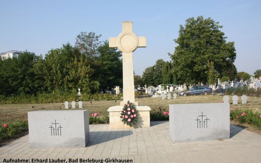 Ansicht der Kriegsgräberstätte Iasi