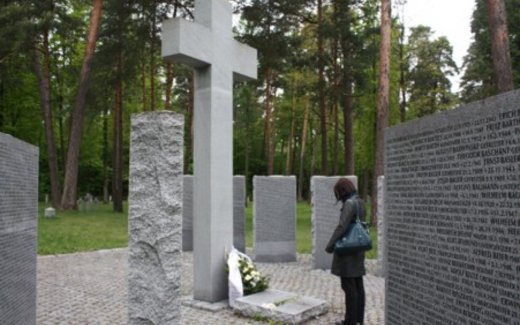 Ansicht der Kriegsgräberstätte Kaunas