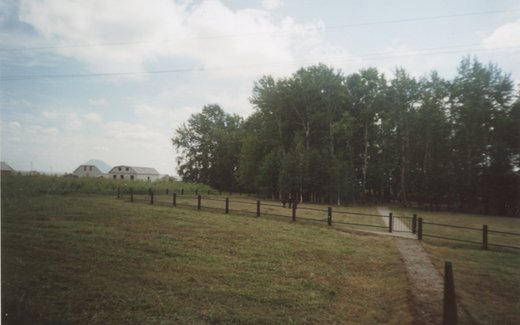 Ansicht der Kriegsgräberstätte Arsk