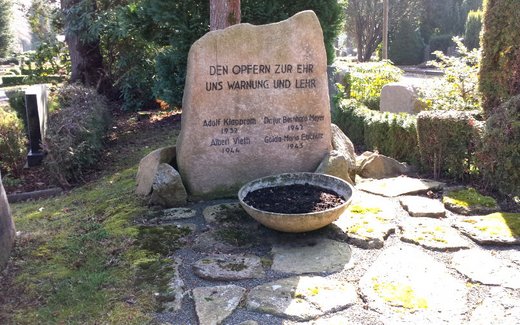 Ansicht der Kriegsgräberstätte Bad Sachsa, Ev.- luth. Gemeindefriedhof