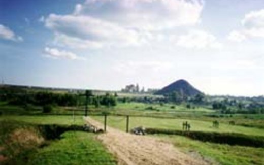 Ansicht der Kriegsgräberstätte Anshero Sudshensk I