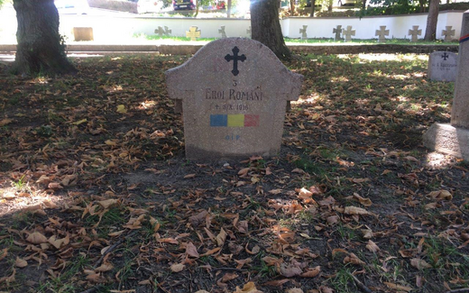 Ansicht der Kriegsgräberstätte Brasov