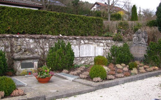 Ansicht der Kriegsgräberstätte Ebermannstadt