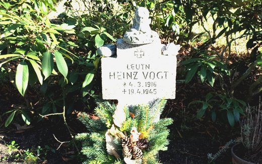 Ansicht der Kriegsgräberstätte Dahlenburg, Neuer Ev.- luth. Friedhof