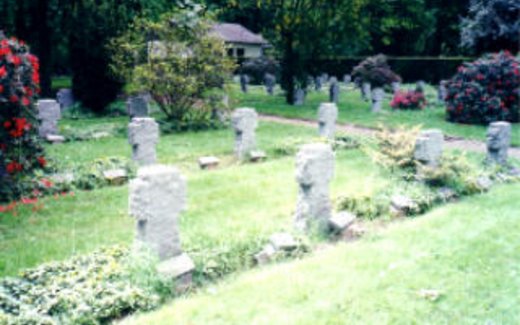 Ansicht der Kriegsgräberstätte Bedburg-Hau-Kriegsgräberstätte