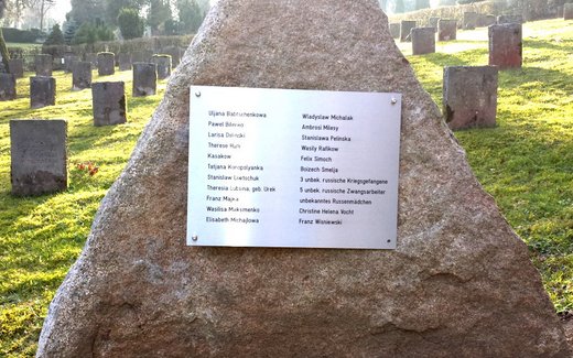 Ansicht der Kriegsgräberstätte Bad Lauterberg, Bergfriedhof