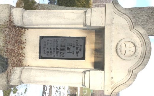 Ansicht der Kriegsgräberstätte Alfeld/Leine-Föhrste