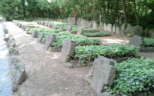 Ansicht der Kriegsgräberstätte Bad Harzburg, Stadt- u. Ehrenfriedhof