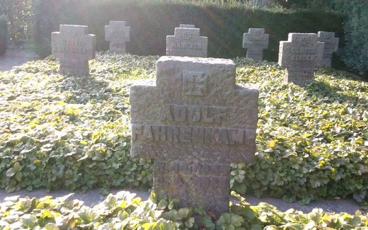 Ansicht der Kriegsgräberstätte Bad Bentheim -  Gildehaus, Ev. - luth. Friedhof