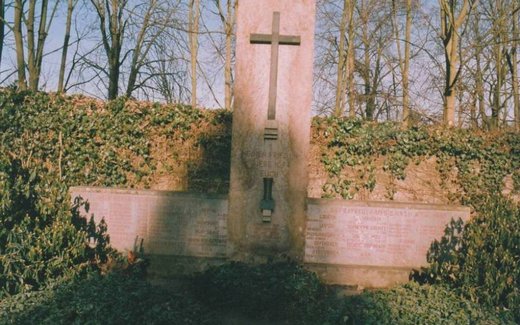 Ansicht der Kriegsgräberstätte Bayreuth, Stadtfriedhof