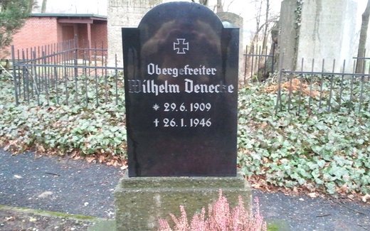 Ansicht der Kriegsgräberstätte Kalefeld - Echte, Gemeindefriedhof