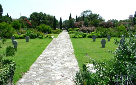 Ansicht der Kriegsgräberstätte Bastia