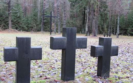 Ansicht der Kriegsgräberstätte Berjosowka II. WK