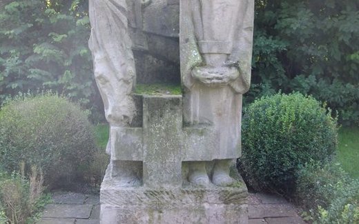 Ansicht der Kriegsgräberstätte Ascheberg-Kommunalfriedhof