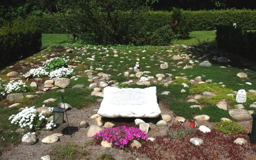 Ansicht der Kriegsgräberstätte Bad Zwischenahn - Ofen, Ev.- luth. Friedhof