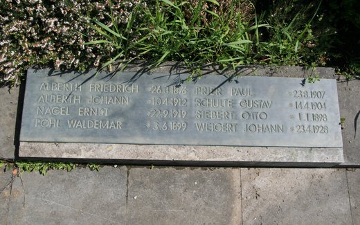 Ansicht der Kriegsgräberstätte Ebermannstadt