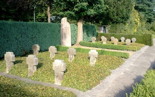 Ansicht der Kriegsgräberstätte Bad Bentheim -  Gildehaus, Ev. - luth. Friedhof