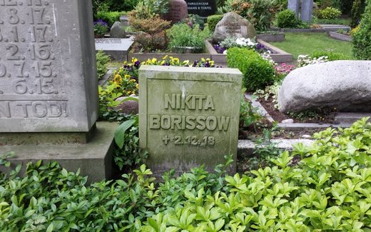 Ansicht der Kriegsgräberstätte Bad Zwischenahn, Alter Ev.- luth. Friedhof
