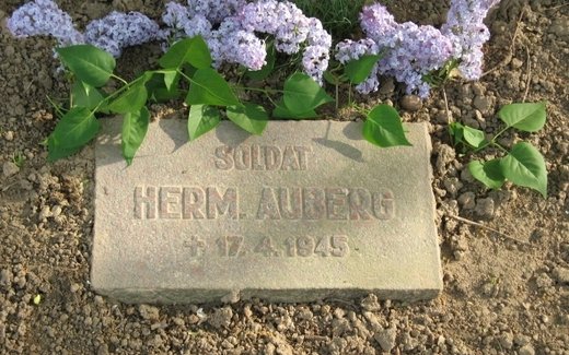 Ansicht der Kriegsgräberstätte Bensheim-Auerbach