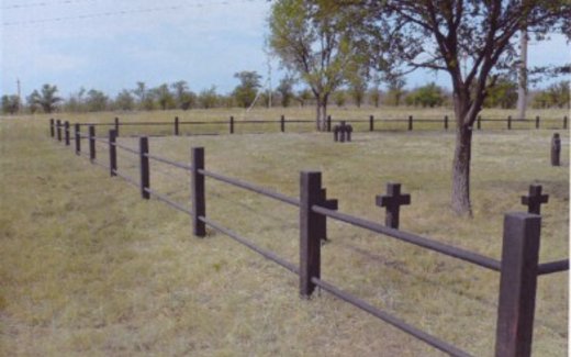 Ansicht der Kriegsgräberstätte Aktjubinsk