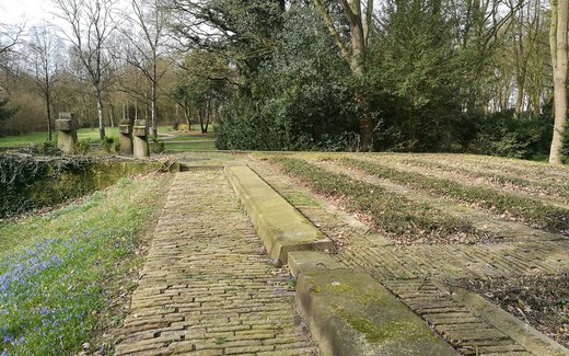 Ansicht der Kriegsgräberstätte Aumund