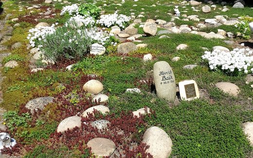 Ansicht der Kriegsgräberstätte Bad Zwischenahn - Ofen, Ev.- luth. Friedhof