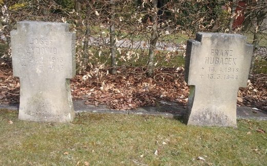 Ansicht der Kriegsgräberstätte Ganderkesee, Neuer Ev.- luth. Friedhof