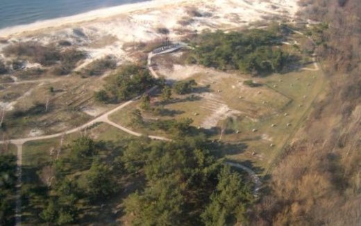 Ansicht der Kriegsgräberstätte Baltijsk