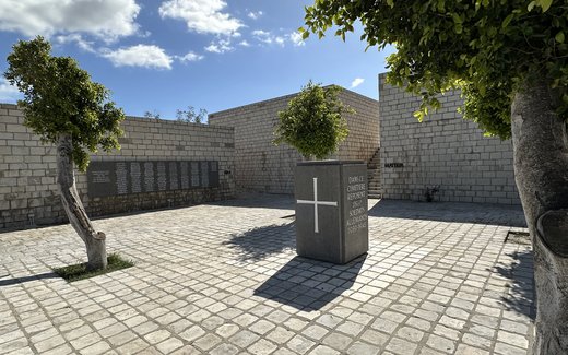 Ansicht der Kriegsgräberstätte Bordj-Cedria