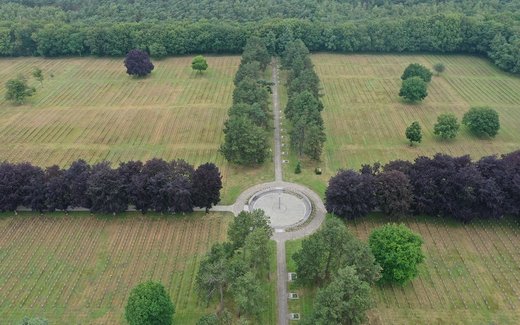 Ansicht der Kriegsgräberstätte Ysselsteyn