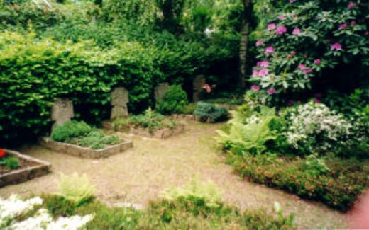 Ansicht der Kriegsgräberstätte Altena-Dahle-Neuer Friedhof