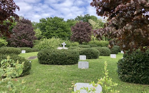 Ansicht der Kriegsgräberstätte Zagreb Gornje Vrapce