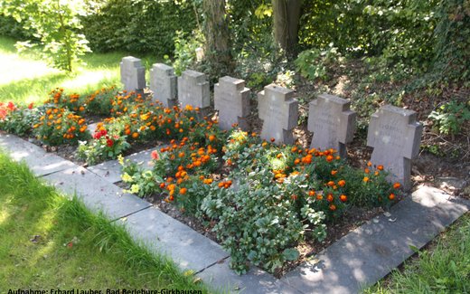 Ansicht der Kriegsgräberstätte Bad Berleburg-Girkhausen-Gemeindefriedhof
