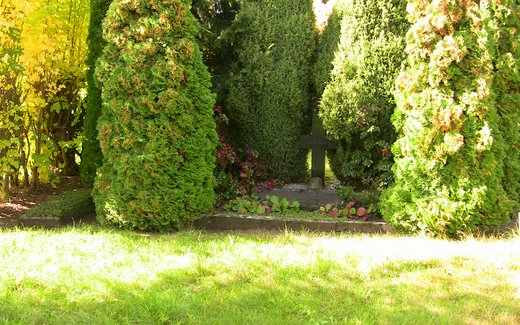 Ansicht der Kriegsgräberstätte Angermünde-Steinhöfel