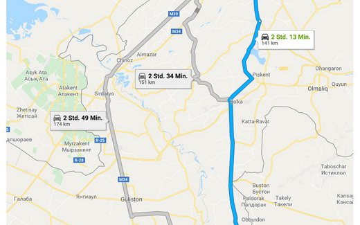 Ansicht der Kriegsgräberstätte Begobat I - KGF