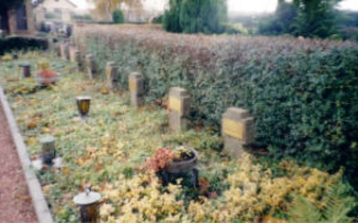 Ansicht der Kriegsgräberstätte Bergheim-Glesch