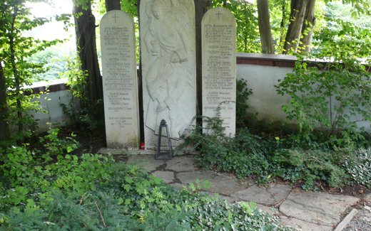 Ansicht der Kriegsgräberstätte Feldbach