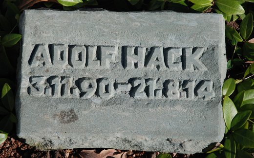 Ansicht der Kriegsgräberstätte Badenweiler