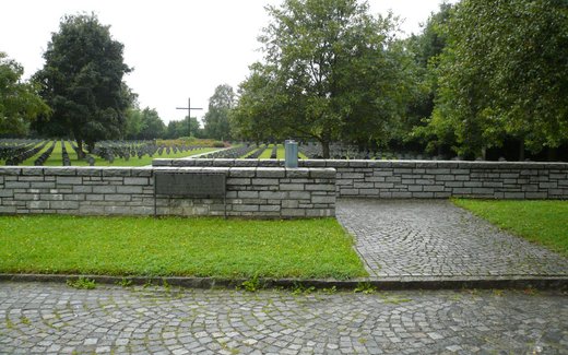 Ansicht der Kriegsgräberstätte Allentsteig