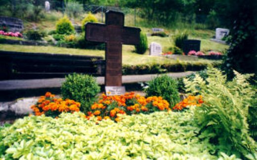 Ansicht der Kriegsgräberstätte Bad Laasphe-Saßmannshausen