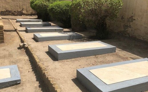 Ansicht der Kriegsgräberstätte Bagdad