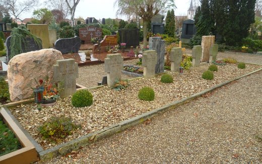 Ansicht der Kriegsgräberstätte Maikammer, Gemeindefrdhf.