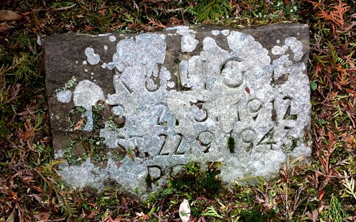 Ansicht der Kriegsgräberstätte Artlenburg, Ev.- luth. Friedhof