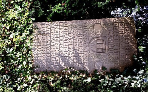 Ansicht der Kriegsgräberstätte Bad Bevensen, Ev.- luth. Friedhof