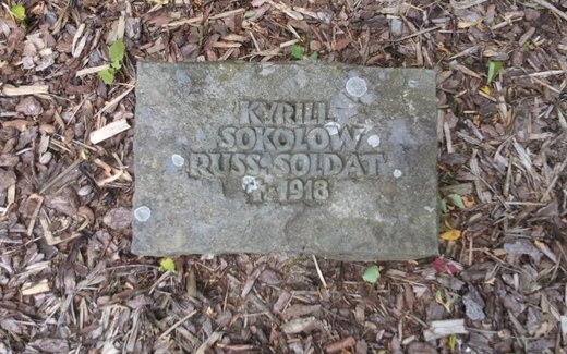 Ansicht der Kriegsgräberstätte Faßberg - Müden, alter Friedhof