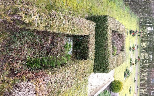 Ansicht der Kriegsgräberstätte Artlenburg, Ev.- luth. Friedhof