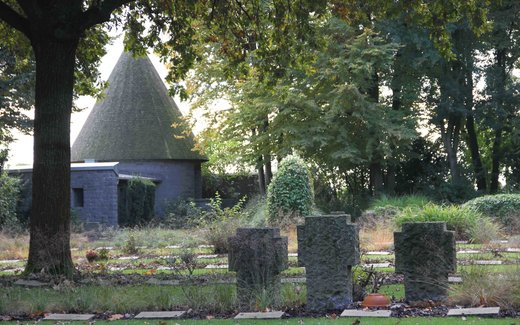 Ansicht der Kriegsgräberstätte Bensheim-Auerbach
