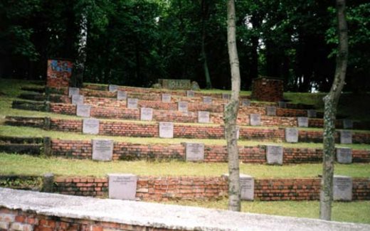 Ansicht der Kriegsgräberstätte Bartoszyce / Bartenstein