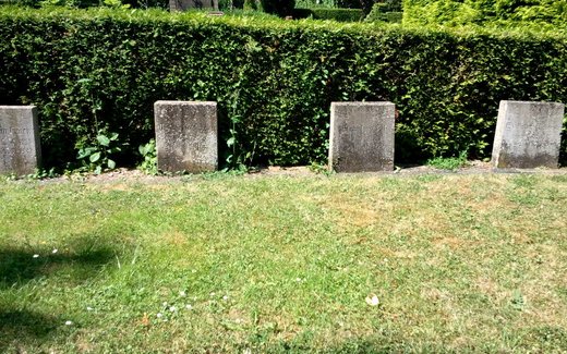 Ansicht der Kriegsgräberstätte Bad Gandersheim, Salzbergfriedhof